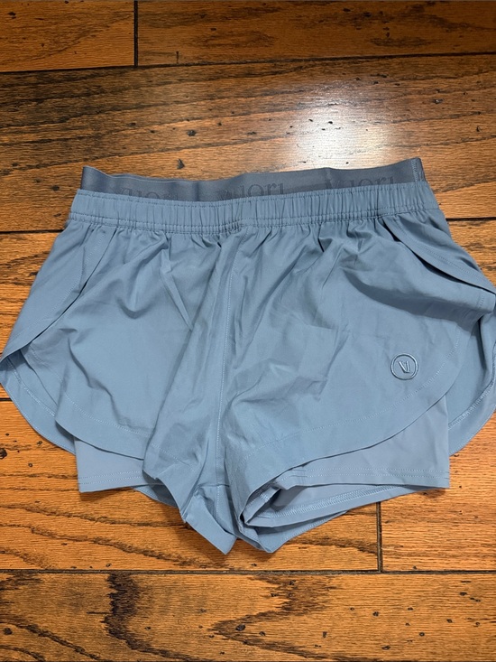 Vuori Pants - Vuori Women's Light Blue Athletic Running Shorts